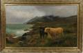 082082 PETER GRAHAM OIL ON CANVAS SCOTTISH HIGHLANDS