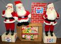 080182 MOUNTAIN DEW SANTA WORKSHOP PEPSI SANTAS