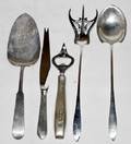 071175 STERLING SILVER FLATWARE SERVING PIECES