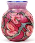 JOHN LOTTON STUDIO GLASS VASE 1990