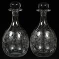 BACCARAT CRYSTAL DECANTERS TWO