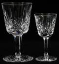 WATERFORD LISMORE CRYSTAL STEMWARE 24 PIECES