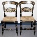 090223 KLING FURNITURE CO HITCHCOCK STYLE CHAIRS