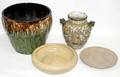 081231 AMERICAN  ITALIAN POTTERY GROUPING 20TH C