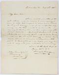 PRESIDENT JAMES K POLK HAND WRITTEN SIGNED LETTER