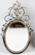 LABARGE WROUGHT IRON MIRROR