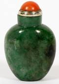 CHINESE JADE SNUFF BOTTLE 19TH C