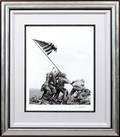 JOE ROSENTHAL PHOTOGRAPH RAISING FLAG AT IWO JIMA