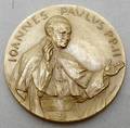 090263 E MANTRINI POPE JOHN PAUL II BRONZE MEDAL