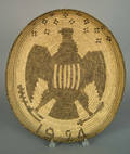 Pima coiled tray dated 1924