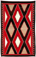 Vibrant Navajo regional rug