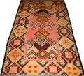 BESSARABIAN KILIM HAND WOVEN WOOL RUG