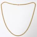 14KT YELLOW GOLD TWIST NECKLACE
