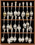 AMERICAN STERLING SPOON COLLECTION 25 PIECES