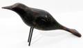 081360 FOLK ART CARVED  PAINTED WOOD BIRD