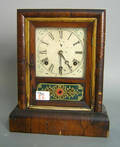 Gilbert rosewood veneer shelf clock