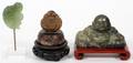 CHINESE HARDSTONE FIGURES THREE