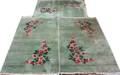 CHINESE HAND WOVEN WOOL RUGS 3 PCS