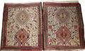 ANTIQUE MIDDLE EASTERN ORIENTAL RUGS PAIR