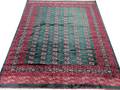 BOKHARA WOOL  SILK BLEND ORIENTAL RUG