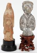 EGYPTIAN STONE FIGURES TWO