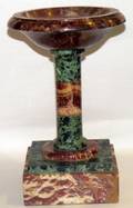 ROUGE  GREEN MARBLE COMPOTE
