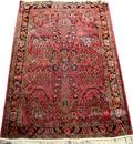 090400 PERSIAN WOOL RUG C1950