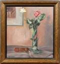 082295 PIERRE BIRCKNER OIL ON BOARD FLORAL LIFE