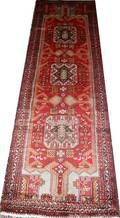 082289 HAMADAN WOOL PERSIAN RUNNER 108x33