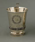 Philadelphia silver presentation mug of nautical interest early 19th c