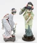 LLADRO PORCELAIN FIGURES TWO
