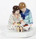 MEISSEN PORCELAIN FIGURE GROUP 20TH C