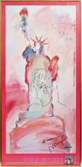 PETER MAX SIGNED POSTER