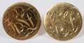 14KT YELLOW GOLD CUFFLINKS PAIR