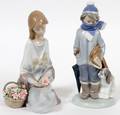 LLADRO PORCELAIN FIGURES TWO
