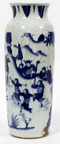 CHINESE BLUE  WHITE PORCELAIN VASE