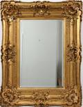 GILT WOOD  GESSO MIRROR