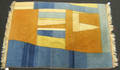 Art deco throw rug