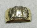081450 14KT GOLD RING EAGLE INSIGNIA 1921