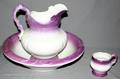 080423 DEMIPORCELAIN WASH BASIN  PITCHER