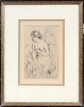 PIERREAUGUSTE RENOIR ETCHING POSTHUMOUS PRINTING