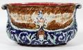FRENCH MAJOLICA POTTERY JARDINIRE 19TH C