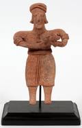 PRECOLUMBIAN TERRACOTTA FIGURE