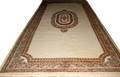 SIGNED INDO TABRIZ WOOL CARPET