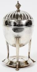 SILVER PLATE EGG CODDLER
