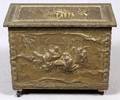 DUTCH BRASS WOOD BOX