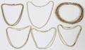 STERLING SILVER NECKLACES SIX