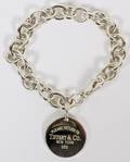 TIFFANY  CO STERLING SILVER LINK BRACELET