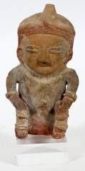 PRECOLUMBIAN TERRACOTTA FIGURE