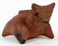 PRECOLUMBIAN TERRACOTTA ANIMAL FORM VASE